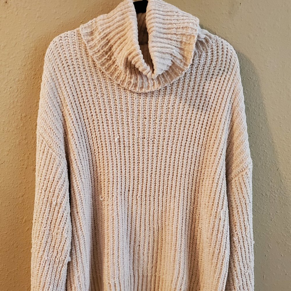 Chenille Turtleneck